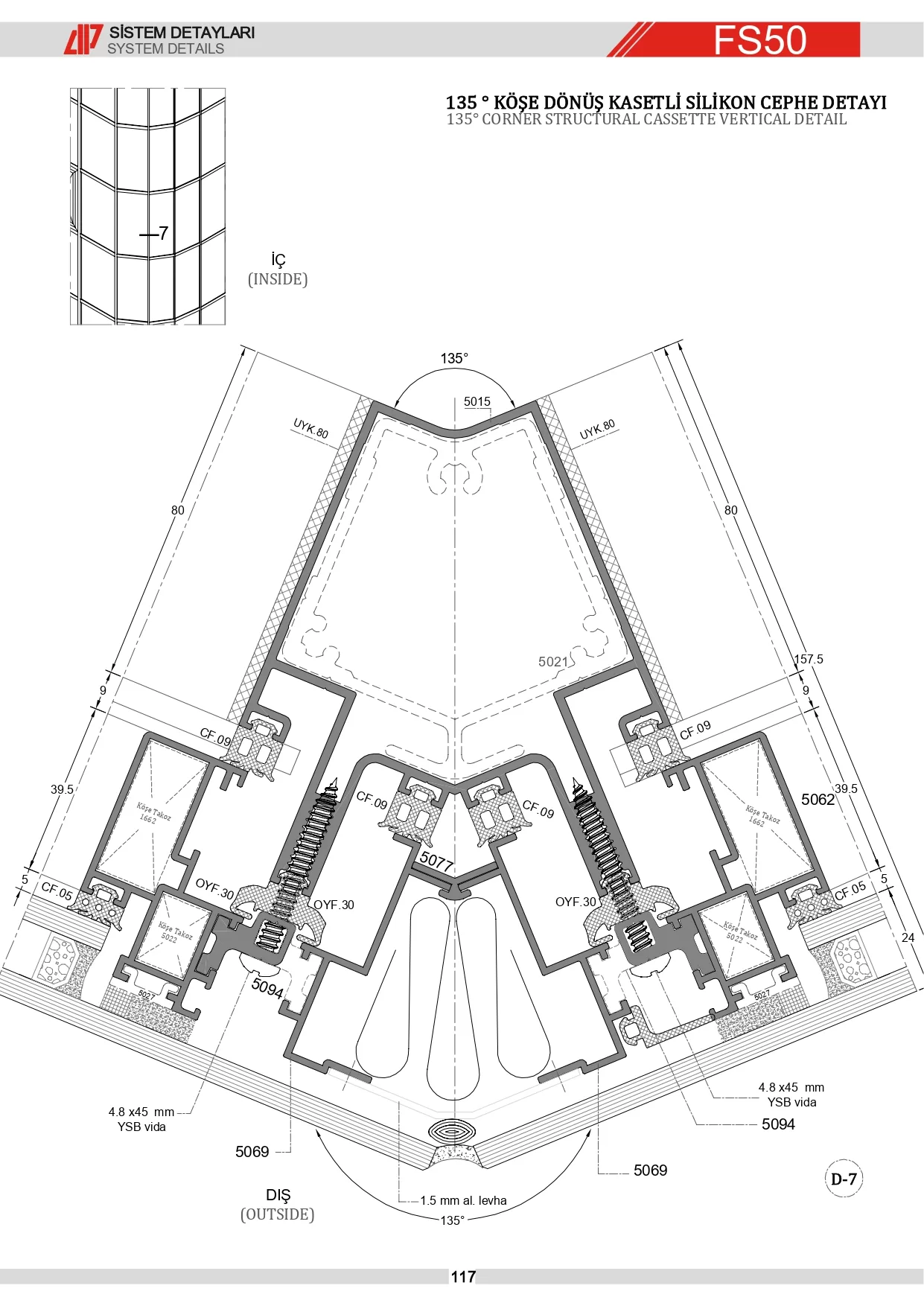 Strüktürel Silikon Giydirme Cephe Detay 7