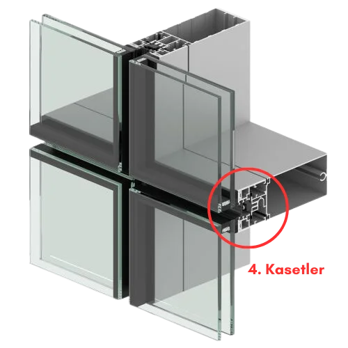 Giydirme Cephe Elemanları 2 (Cam Panel)
