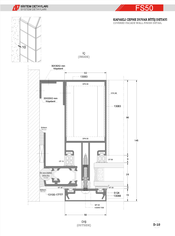 Kapaklı Cephe Detay 10