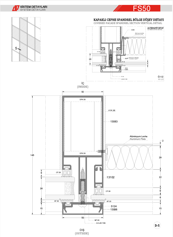 Kapaklı Cephe Detay 5