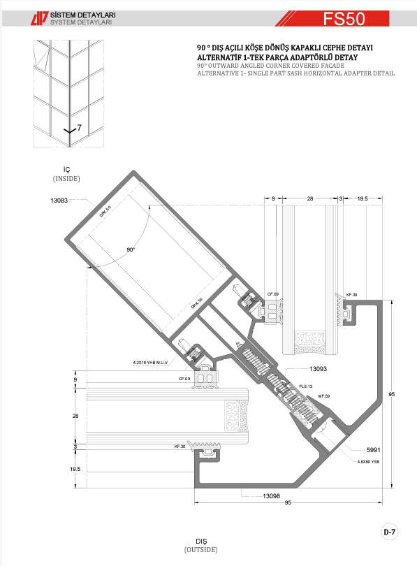 Kapaklı Cephe Detay 7