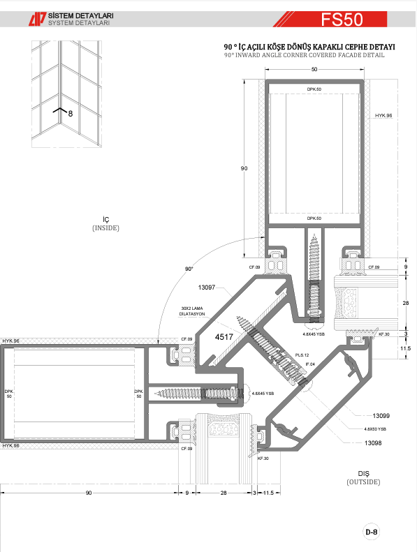 Kapaklı Cephe Detay 8