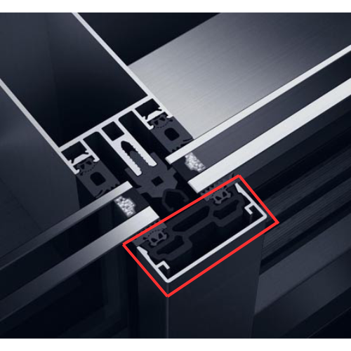 Kapaklı Cephe Elemanları 6 (Kapaklı Cephe Kapak Profili)