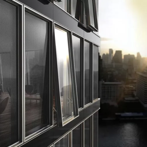 Kapaklı Cephe Elemanları 8 (Kapaklı Cephe Açılır Kanat)