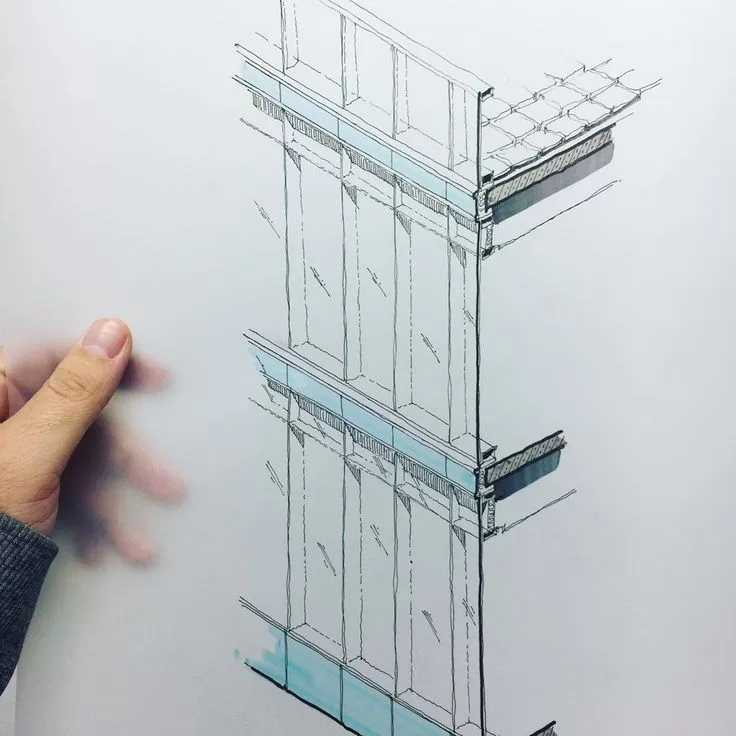 Silikon Cephe İmalatı 1 (Silikon Cephe Tasarımı)