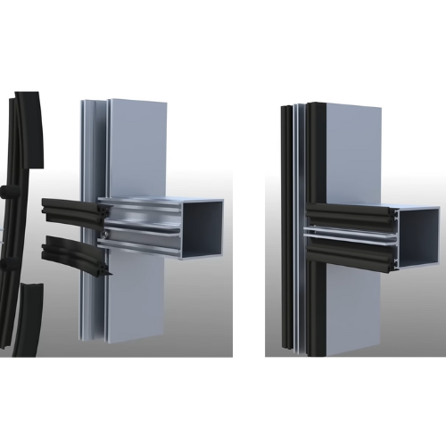 Silikon Cephe Montajı 4 (Silikon Cephe Fitil)